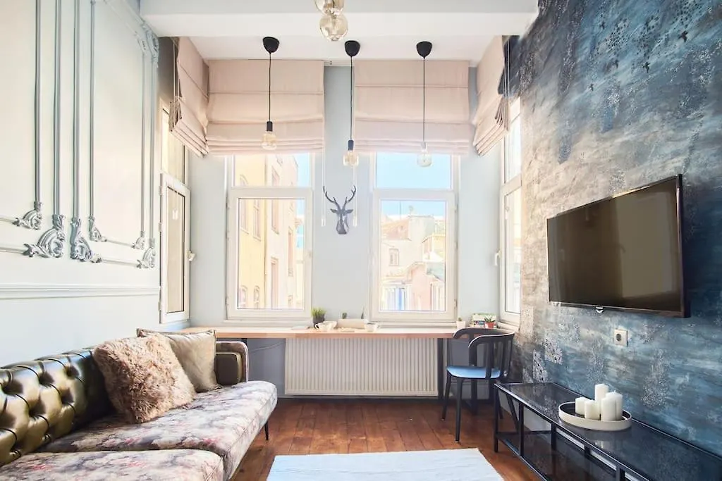 Modern&Old Style Flat In The Center Of Cihangir Istanbul 0*,